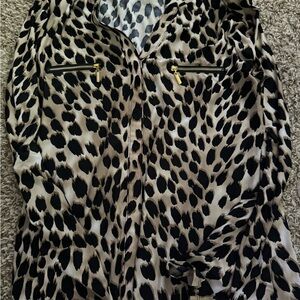 INC International Concepts Animal Print Jacket